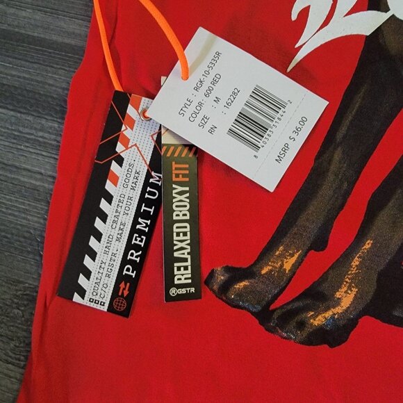 Gstr Loyalty T-Shirt  - Red - Size Medium - Picture 6 of 7